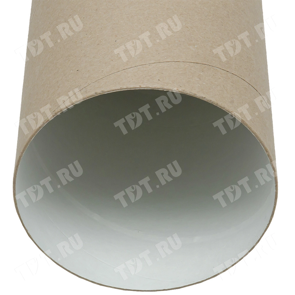 Картонный тубус с жестяной крышкой, 120*220 мм