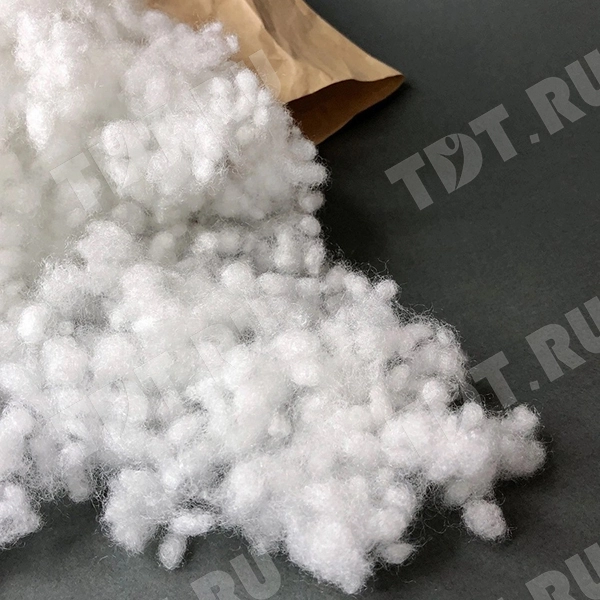 Наполнитель синтепух, шарики, 1 кг