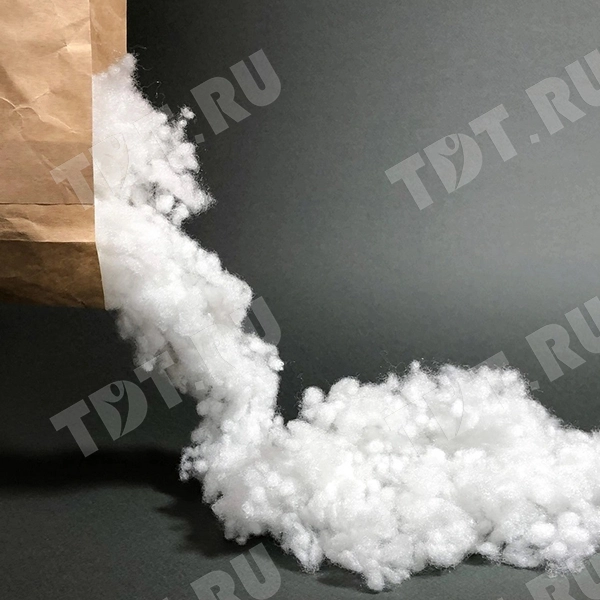 Наполнитель синтепух, шарики, 1 кг