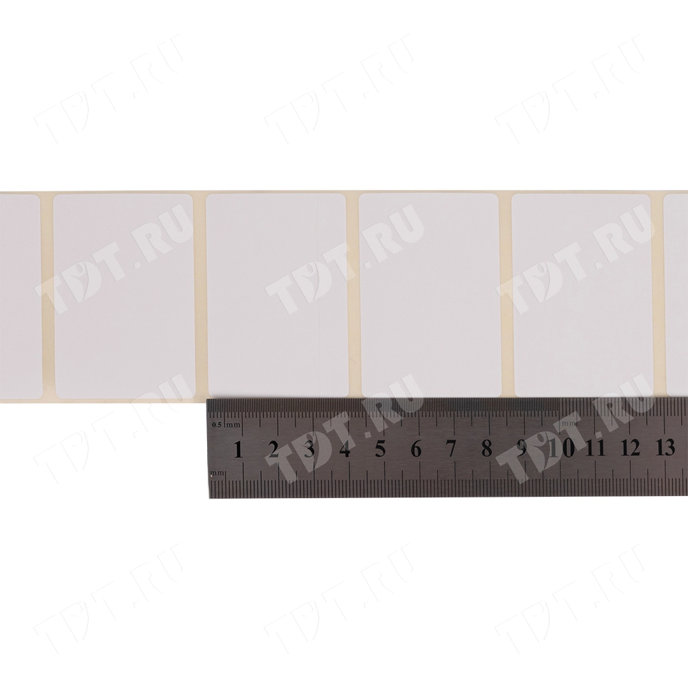 Термоэтикетки самоклеящиеся ЭКО 58*40 мм, втулка 40 мм, 580 шт./рол.