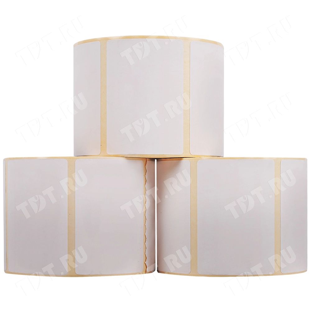 Термоэтикетки самоклеящиеся ЭКО 58*40 мм, втулка 40 мм, 580 шт./рол.