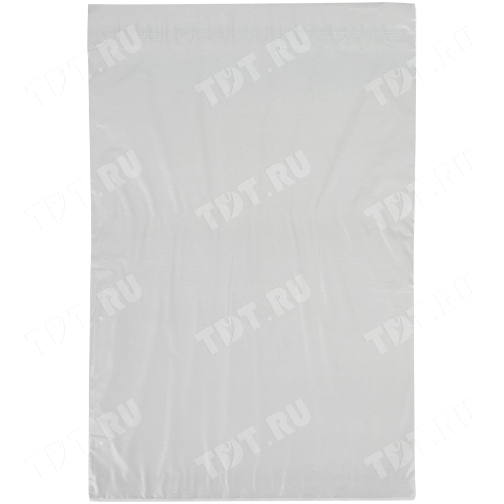 Курьер-пакет белый без печати, с карманом, 150*220+30 мм, 50 мкм, 1 шт.