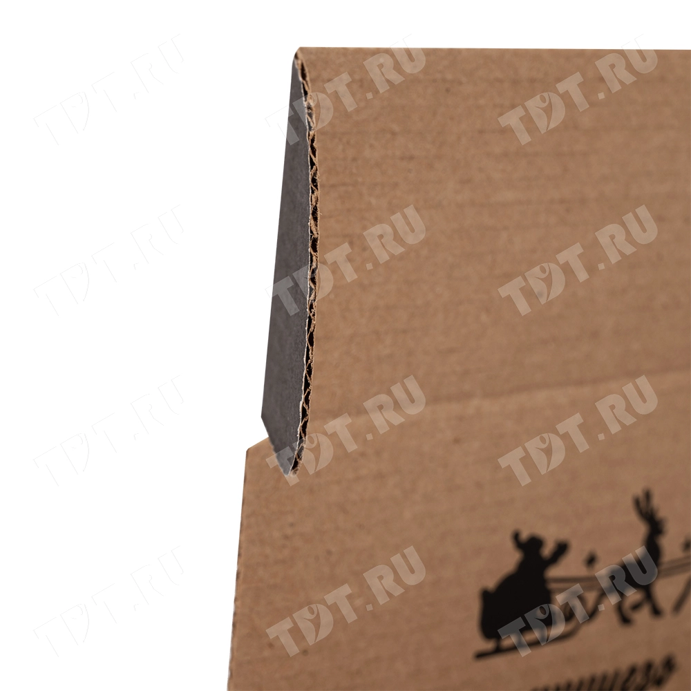 Подарочная коробка «С Новым годом!», чёрная, 170*90*50 мм