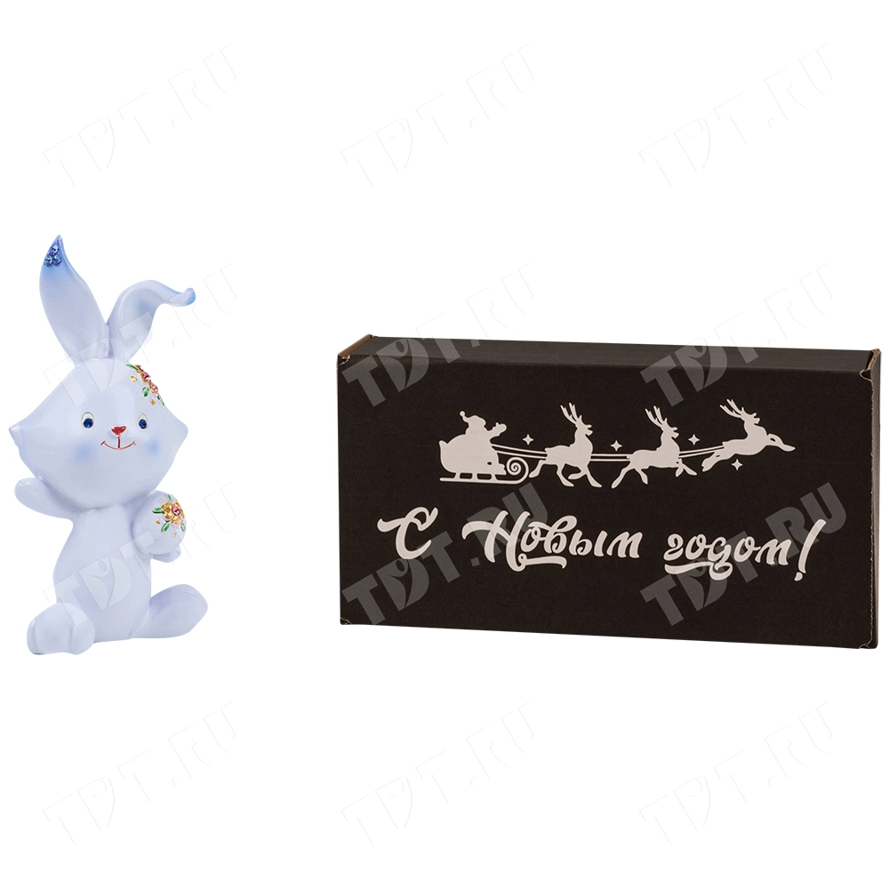 Подарочная коробка «С Новым годом!», чёрная, 170*90*50 мм