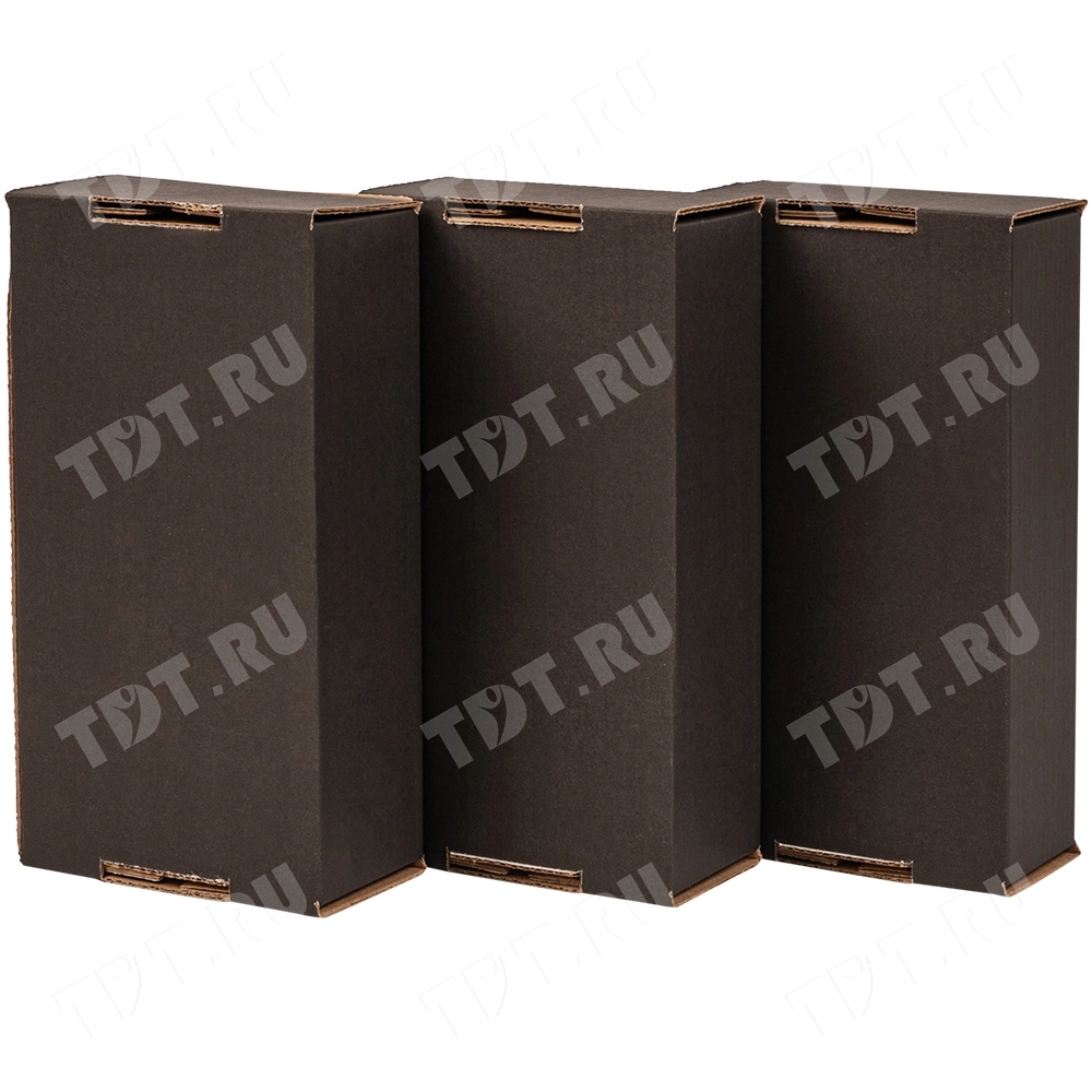 Подарочная коробка «С Новым годом!», чёрная, 170*90*50 мм