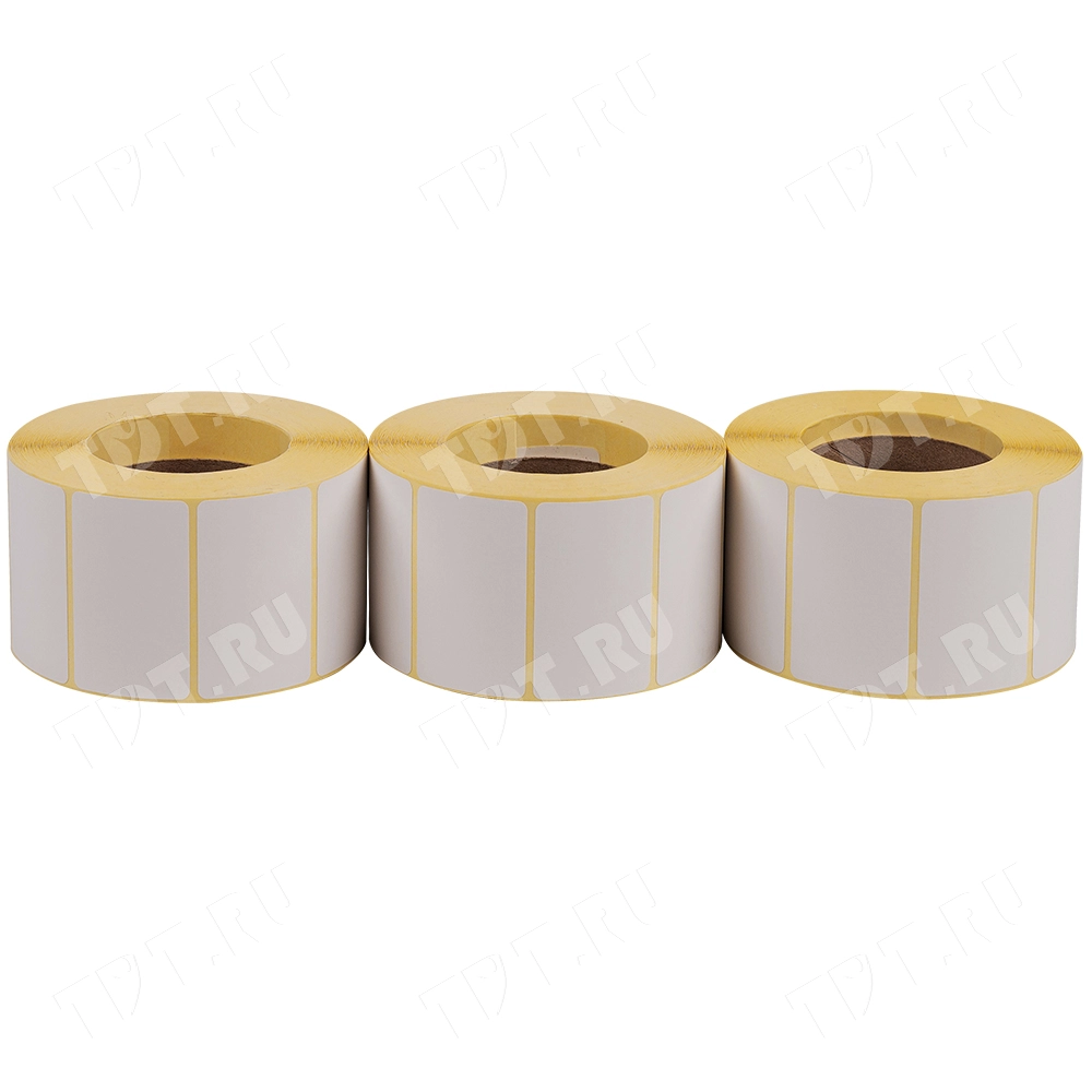Термоэтикетки самоклеящиеся TOP 40*30 мм, втулка 40 мм, 1000 шт./рол.