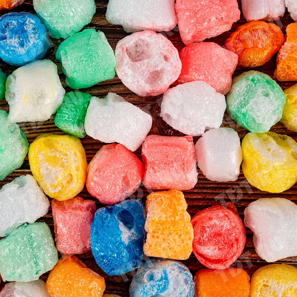 Наполнитель полистирольный «Конфетти», цветной, 50 л