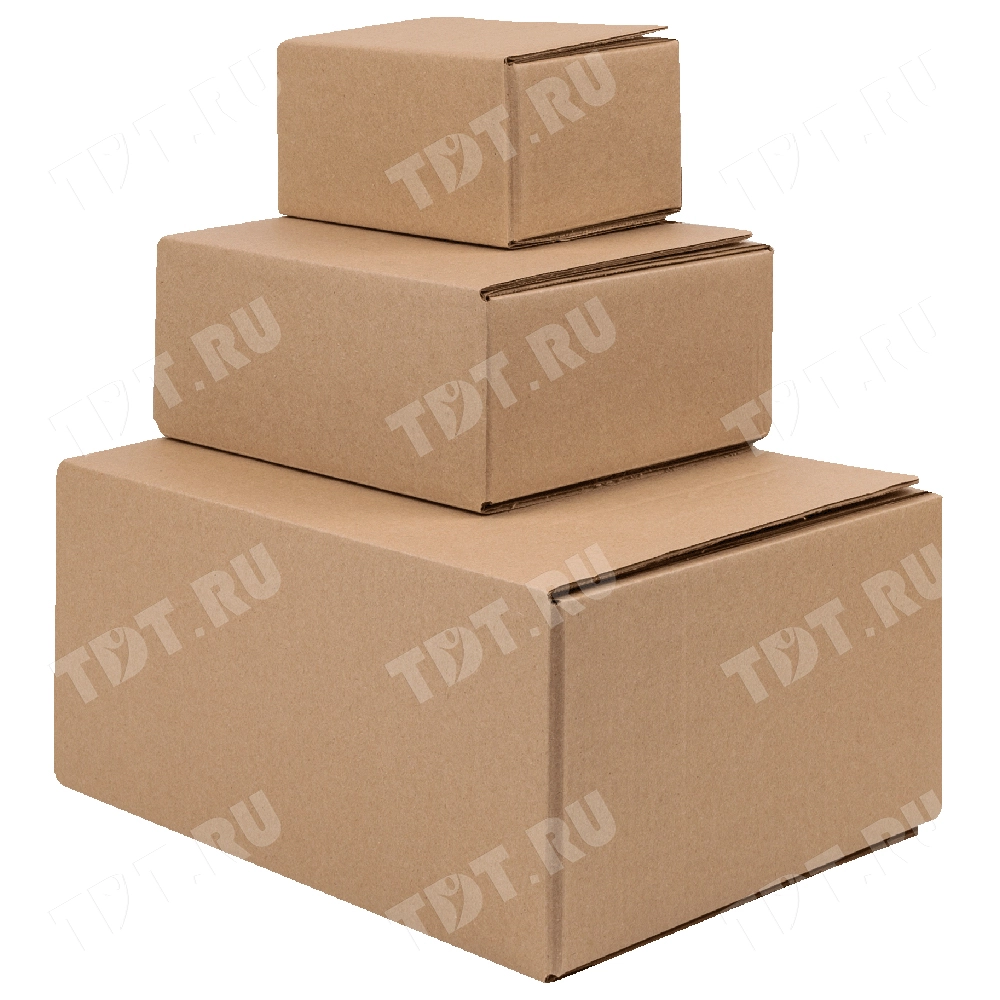 Почтовый короб усиленный «Средний», 227*187*84 мм, T-22 В, 100% вторсырье