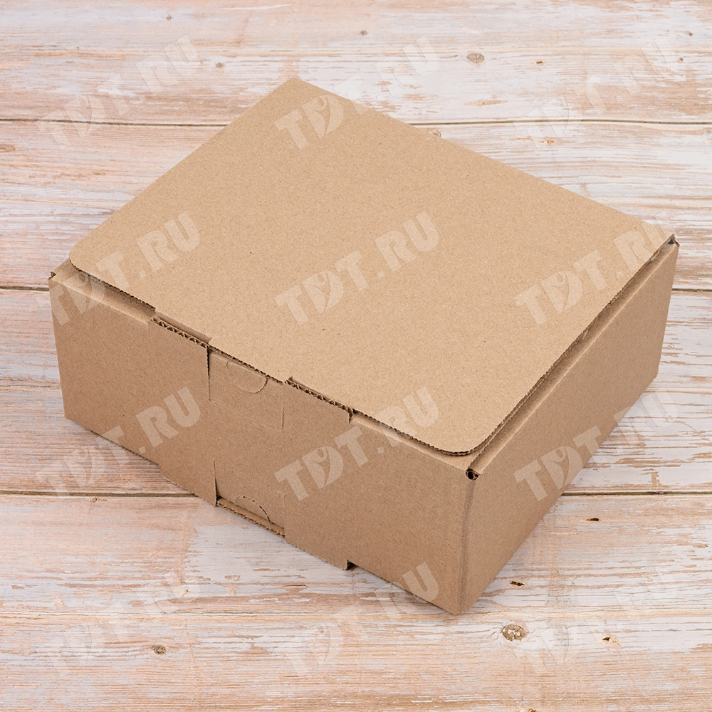 Почтовый короб усиленный «Средний», 227*187*84 мм, T-22 В, 100% вторсырье