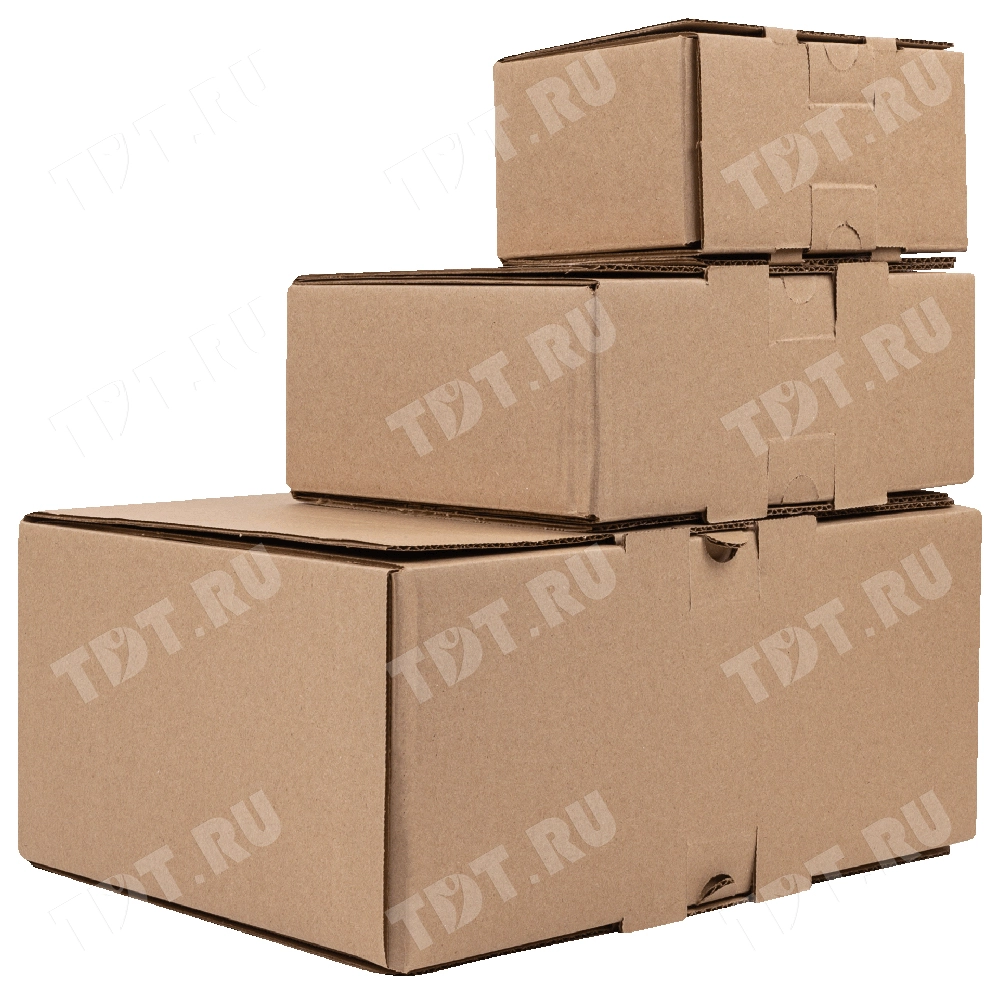 Почтовый короб усиленный «Средний», 227*187*84 мм, T-22 В, 100% вторсырье