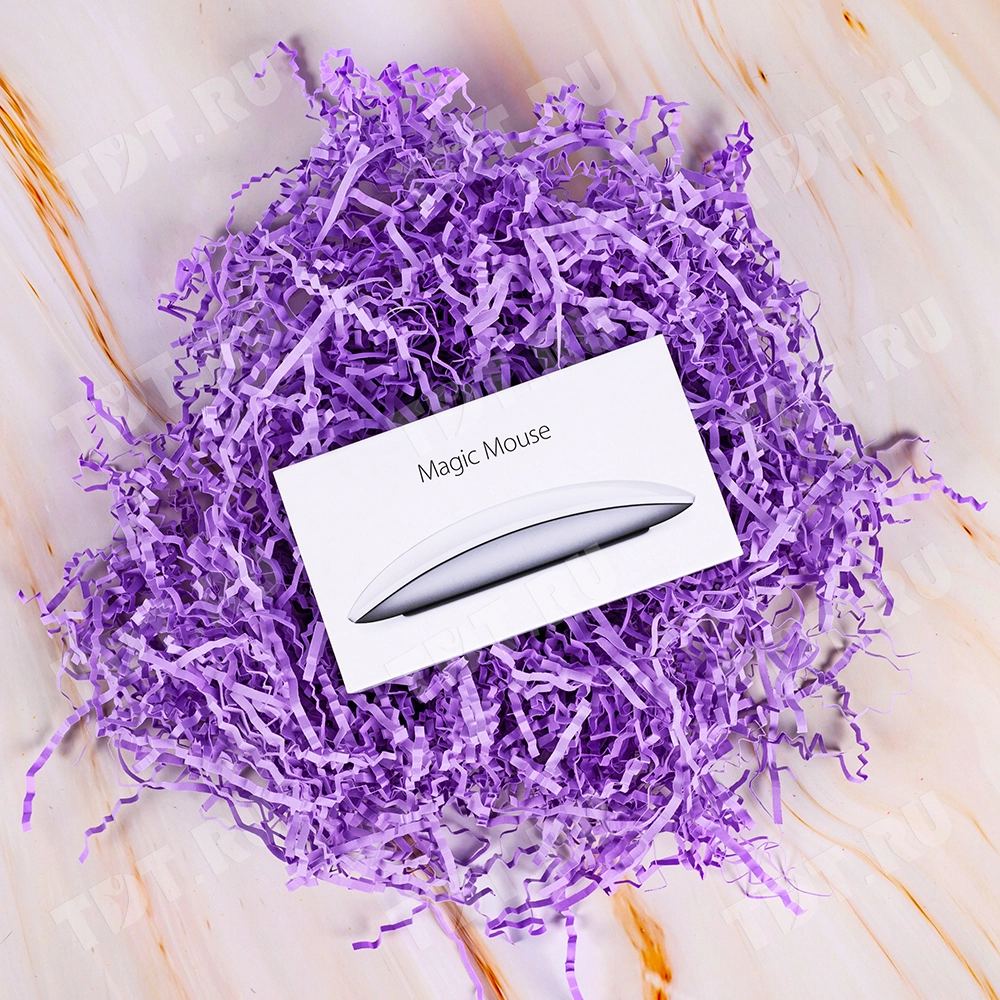 Бумажный наполнитель «Лавандовые поля», цветная бумага, 1 кг