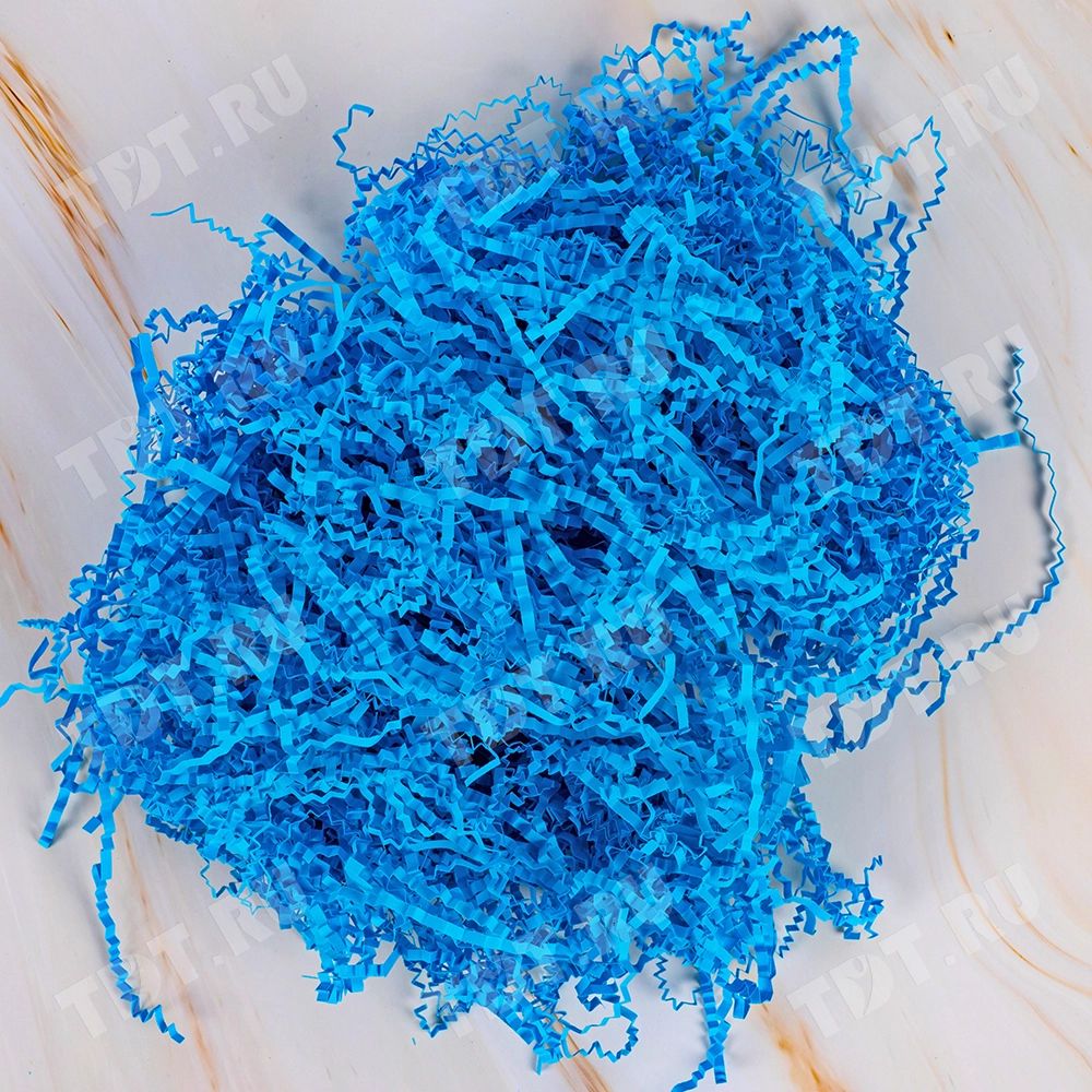 Бумажный наполнитель «Ясное небо», цветная бумага, 1 кг