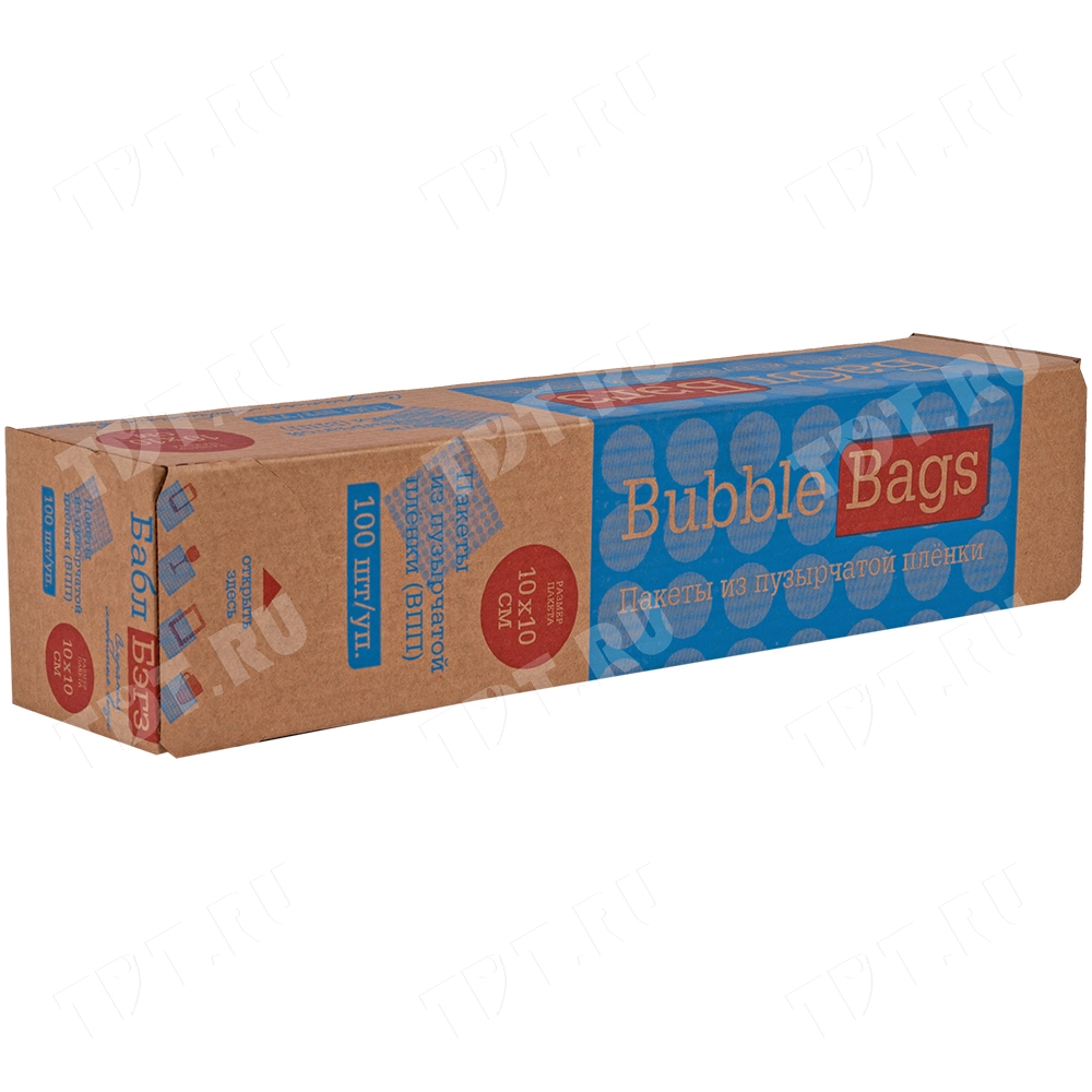 Пакеты ВПП «Bubble bags», трёхслойные, 10*10 см, 100 шт.