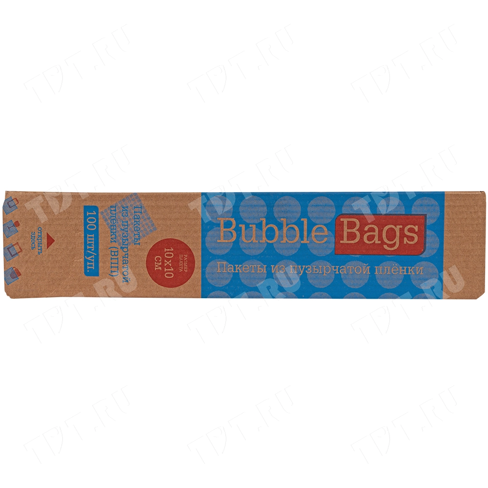 Пакеты ВПП «Bubble bags», трёхслойные, 10*10 см, 100 шт.