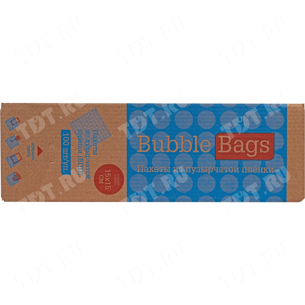 Пакеты ВПП «Bubble bags», трёхслойные, 15*15 см, 100 шт.