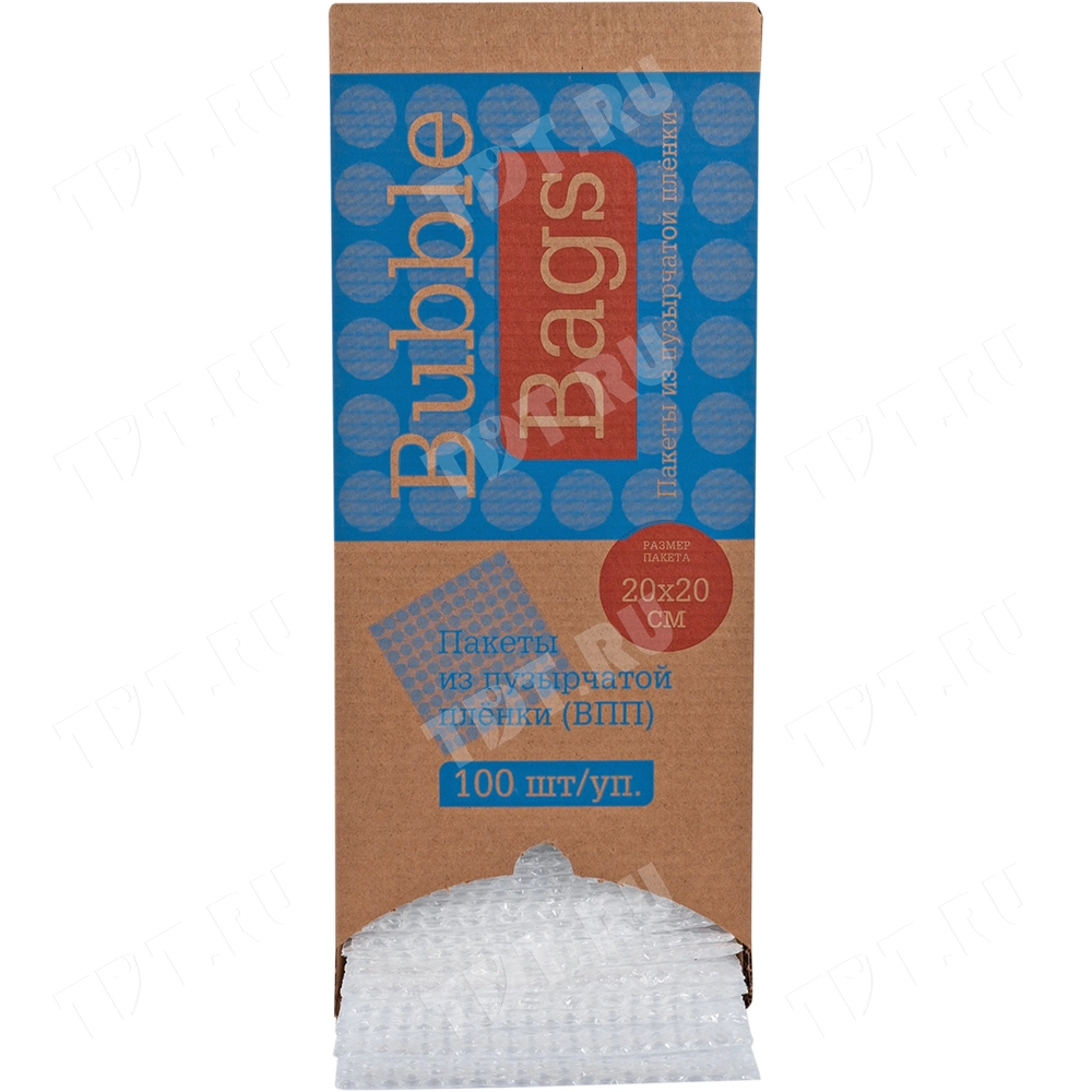 Пакеты ВПП «Bubble bags», трёхслойные, 20*20 см, 100 шт.