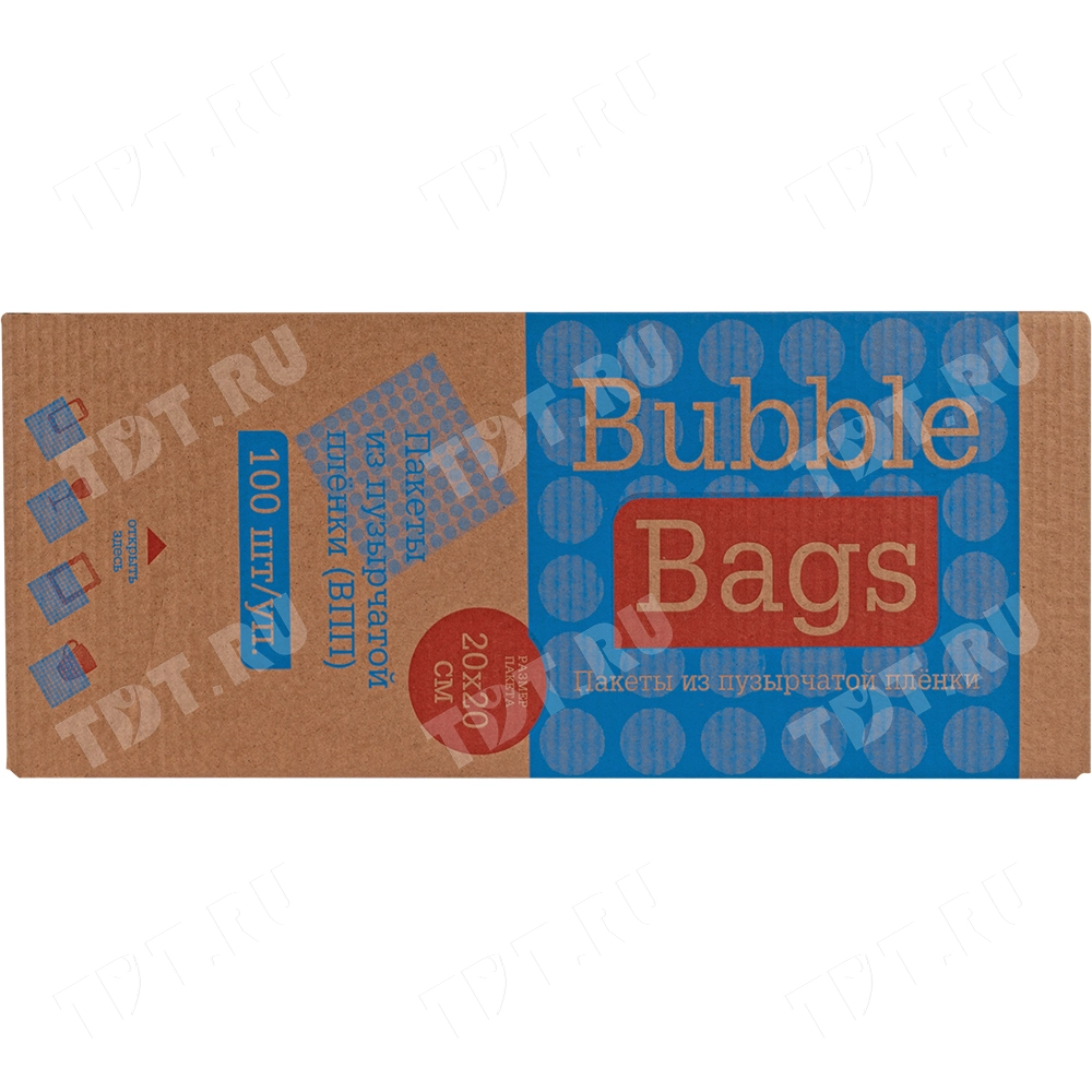 Пакеты ВПП «Bubble bags», трёхслойные, 20*20 см, 100 шт.