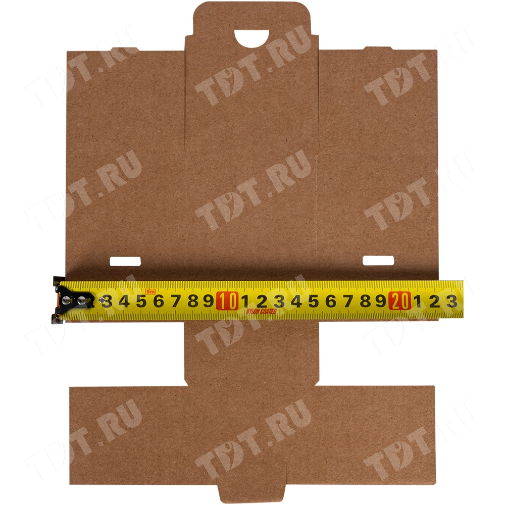 Самосборный короб №235-Ц, с язычком, 70*70*60 мм, Т-23 Е