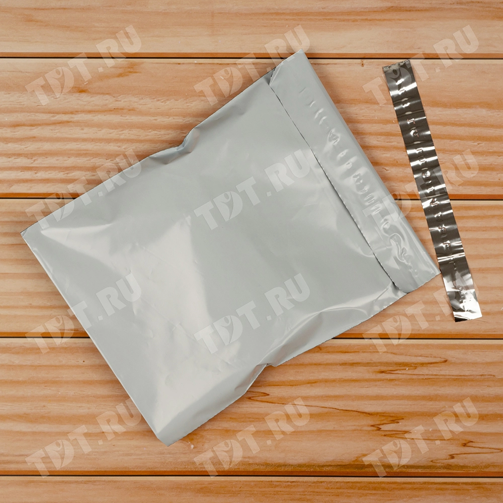 Курьер-пакет белый без печати, без кармана, 100*150+40 мм, 40 мкм, 1 шт.