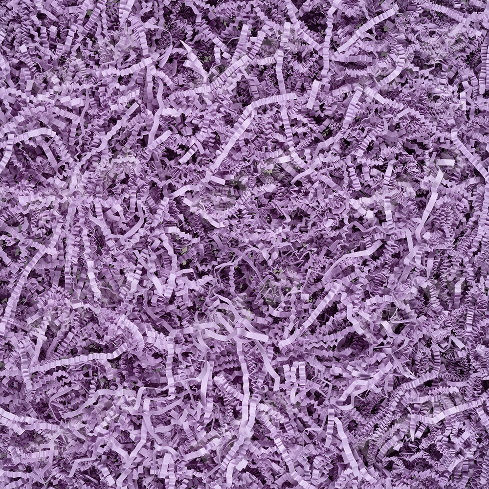 Бумажный наполнитель «Горная лаванда», цветная бумага, сиреневый, 1 кг