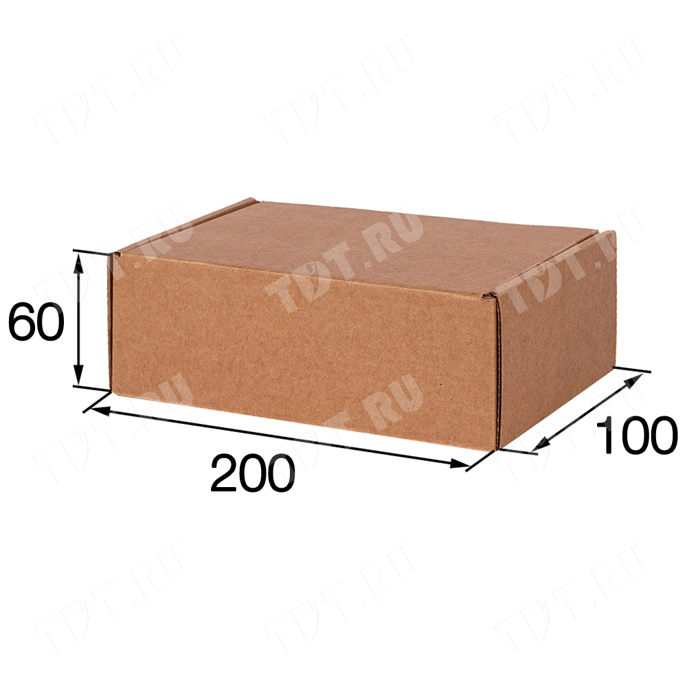 Самосборный короб №85, 200*100*60 мм, Т-23 Е