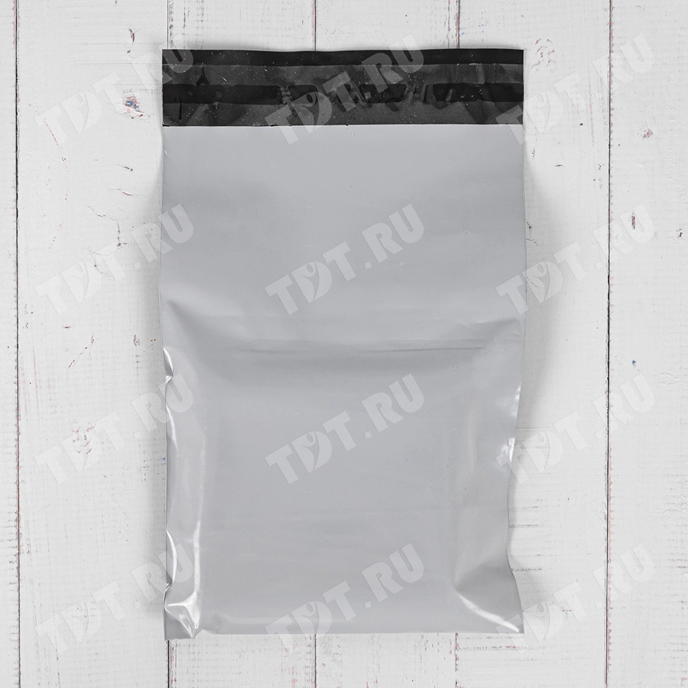 Курьер-пакет белый без печати, без кармана, 100*150+40 мм, 45 мкм, 1 шт.