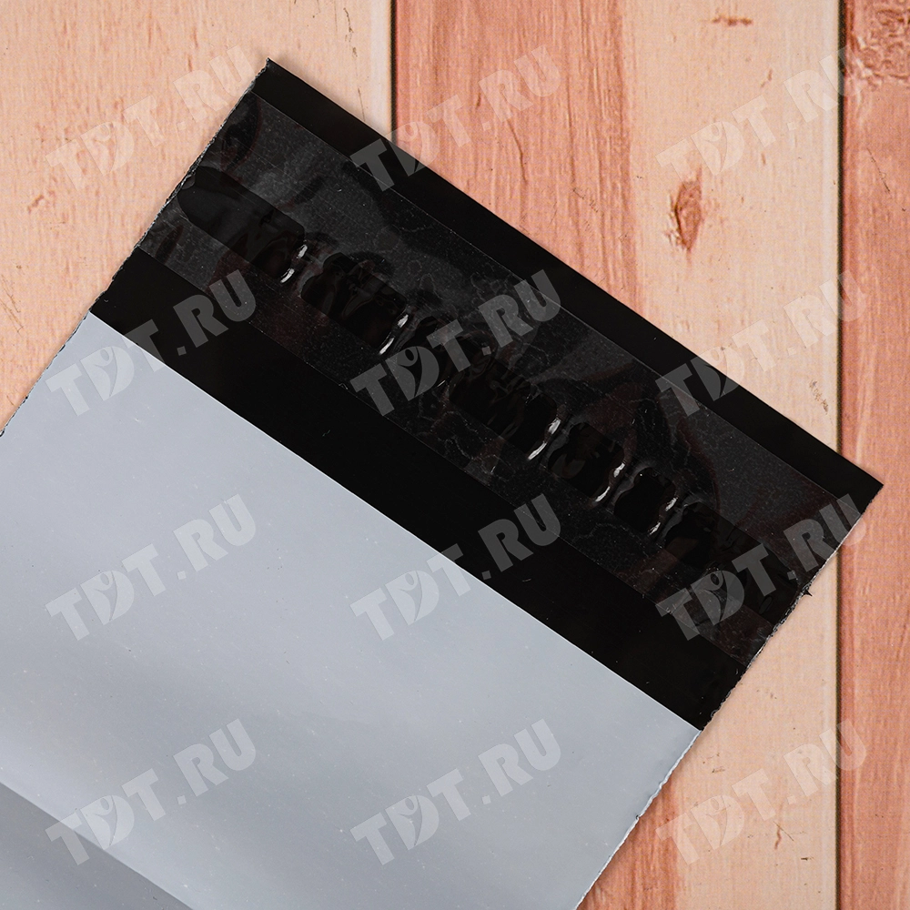 Курьер-пакет белый без печати, без кармана, 100*150+40 мм, 45 мкм, 1 шт.