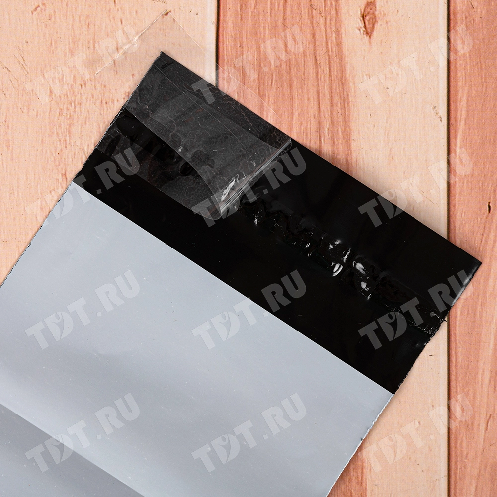 Курьер-пакет белый без печати, без кармана, 100*150+40 мм, 45 мкм, 1 шт.