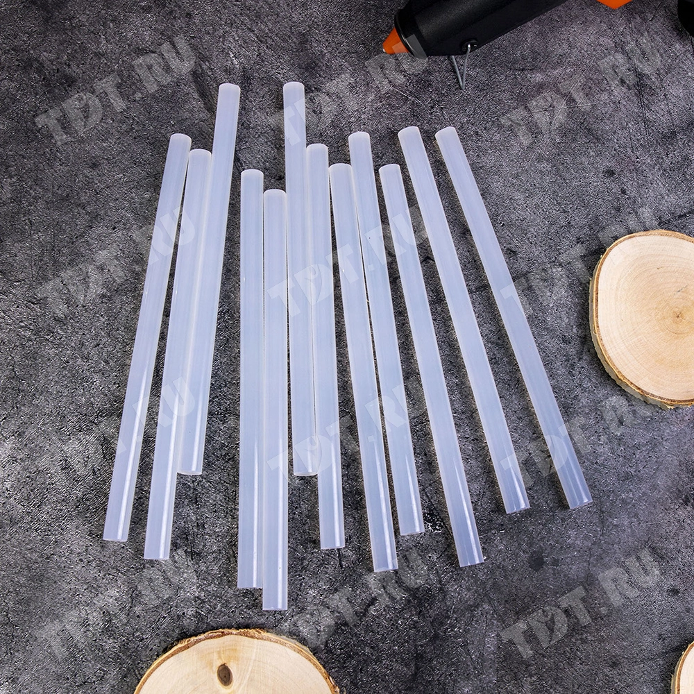 Клей для пистолета горячего плавления Brauberg, 12 шт./уп., 0.7*20 см