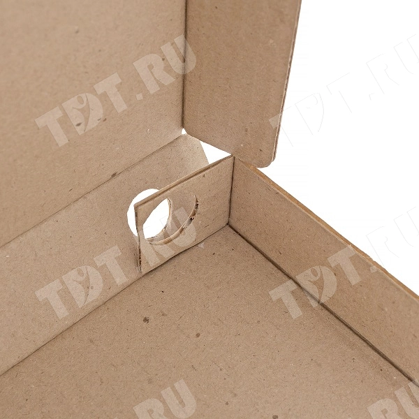 Коробка для пиццы, белая, 250*250*40 мм, 50 шт.