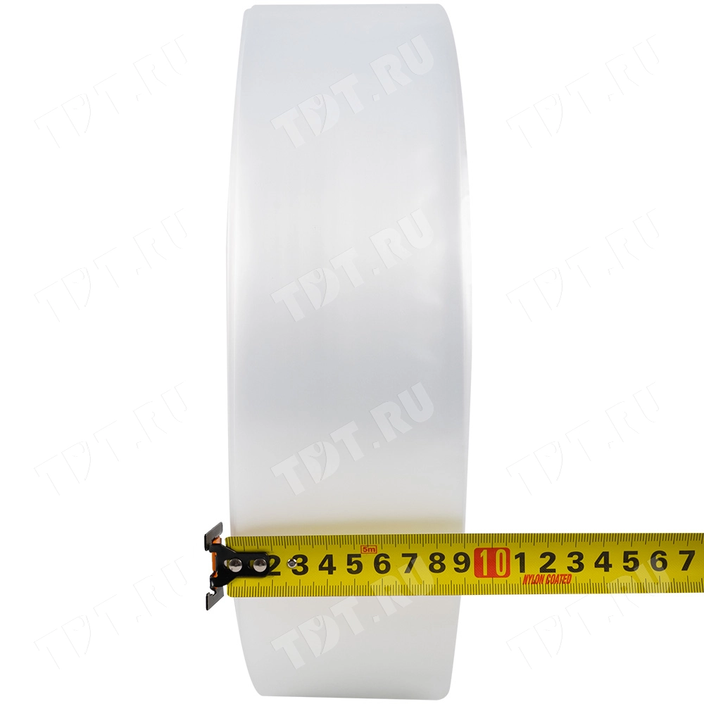 Рукав ПВД прозрачный, 9 см, 80 мкм, 375 м, 5 кг