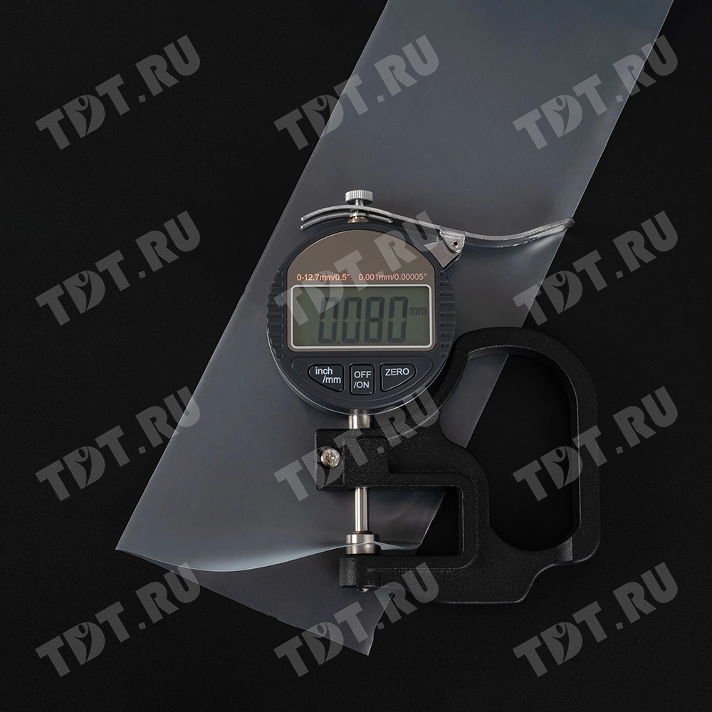 Рукав ПВД прозрачный, 14 см, 80 мкм, 485 м, 10 кг