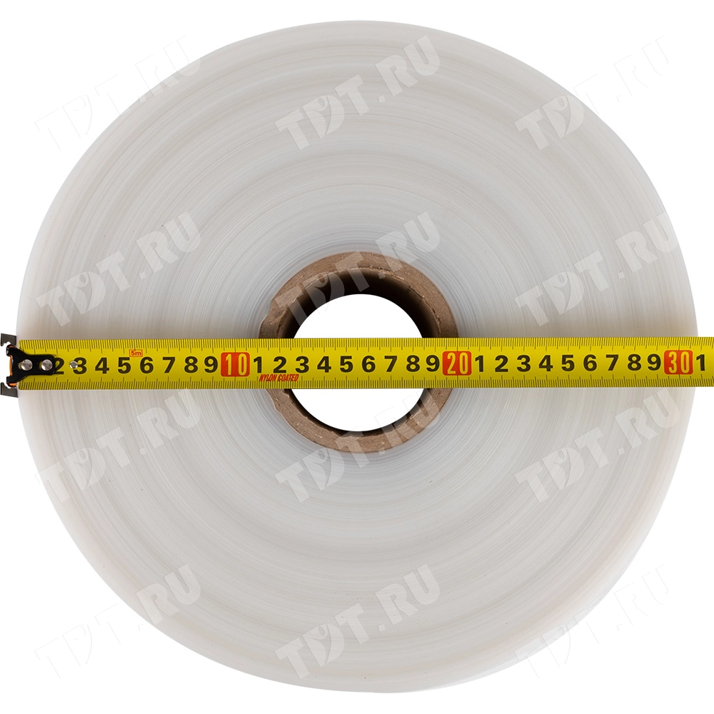 Рукав ПВД прозрачный, 16 см, 80 мкм, 420 м, 10 кг