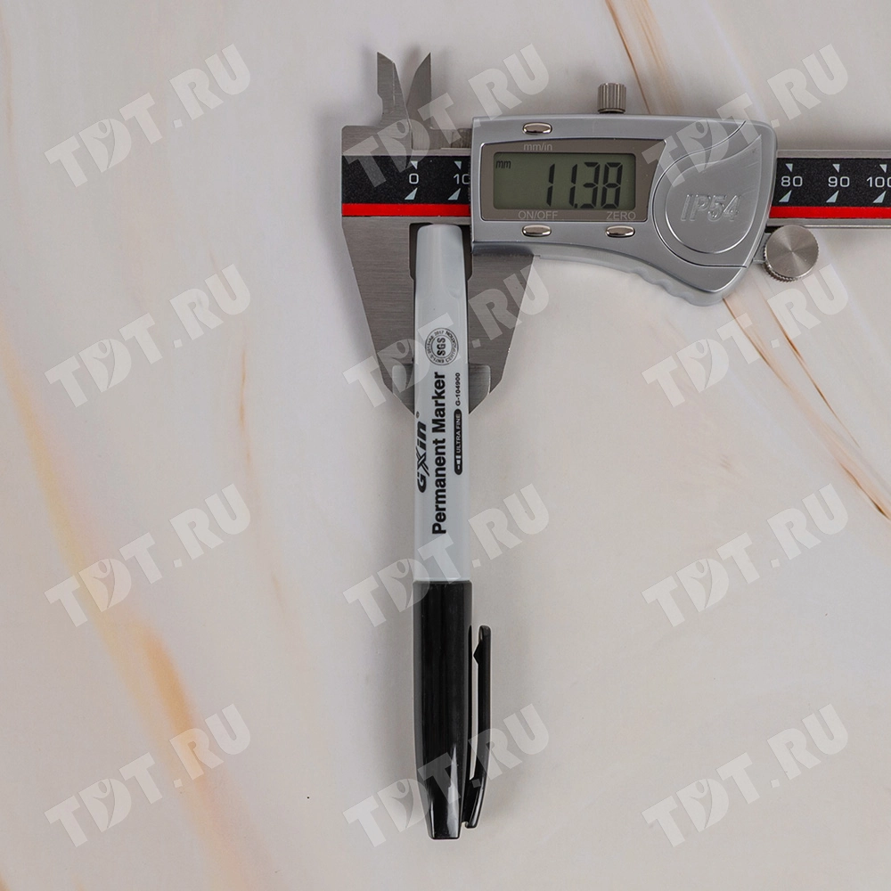 Маркер перманентный Gxin G-104900, черный, 0.5 мм, 1 шт.