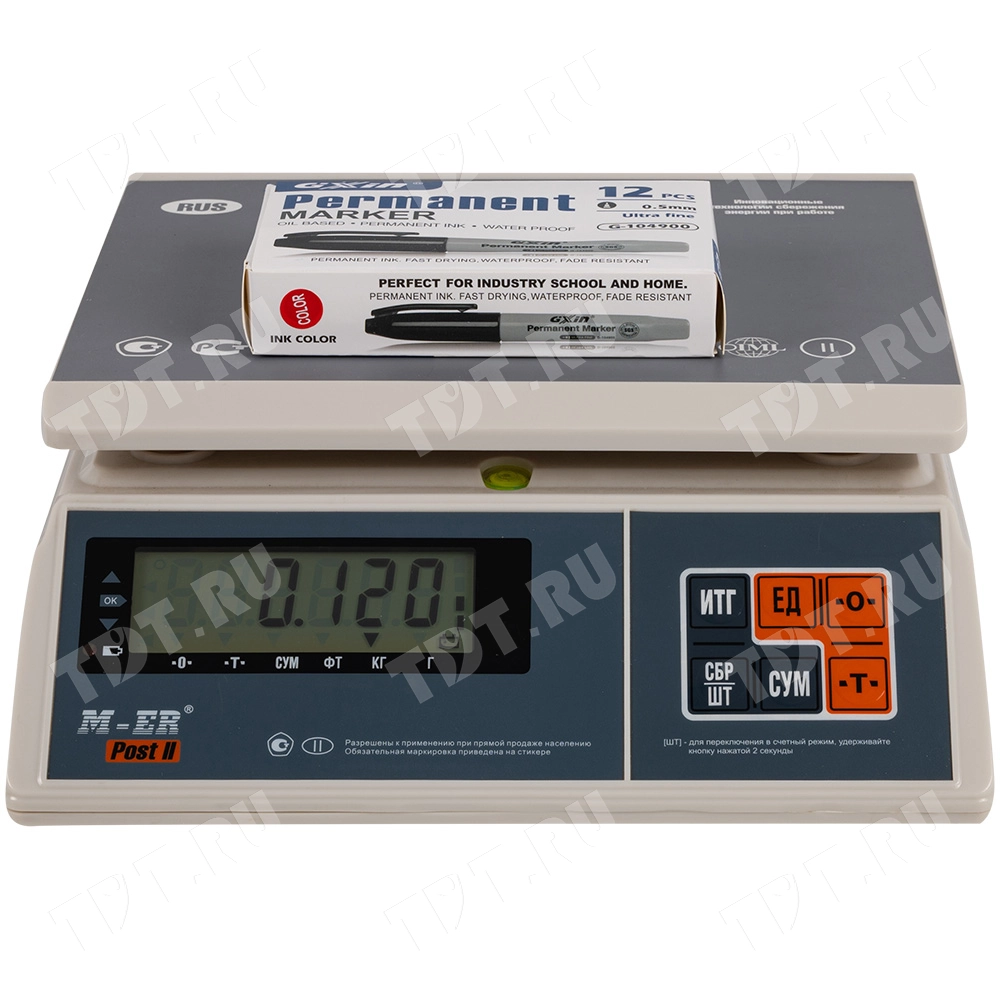 Маркер перманентный Gxin G-104900, красный, 0.5 мм, 1 шт.