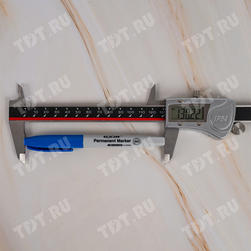 Маркер перманентный Gxin G-104900, синий, 0.5 мм, 1 шт.