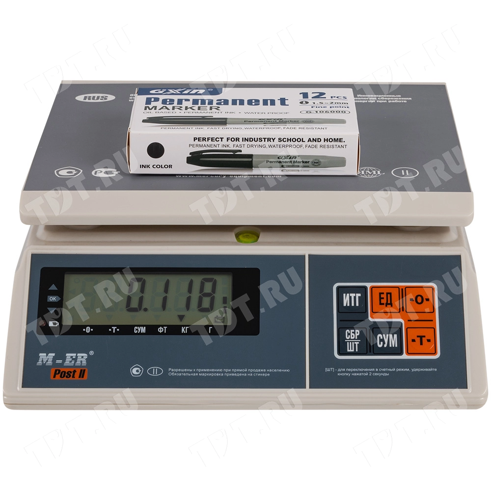 Маркер перманентный Gxin G-106000, черный, 1-2 мм, 1 шт.