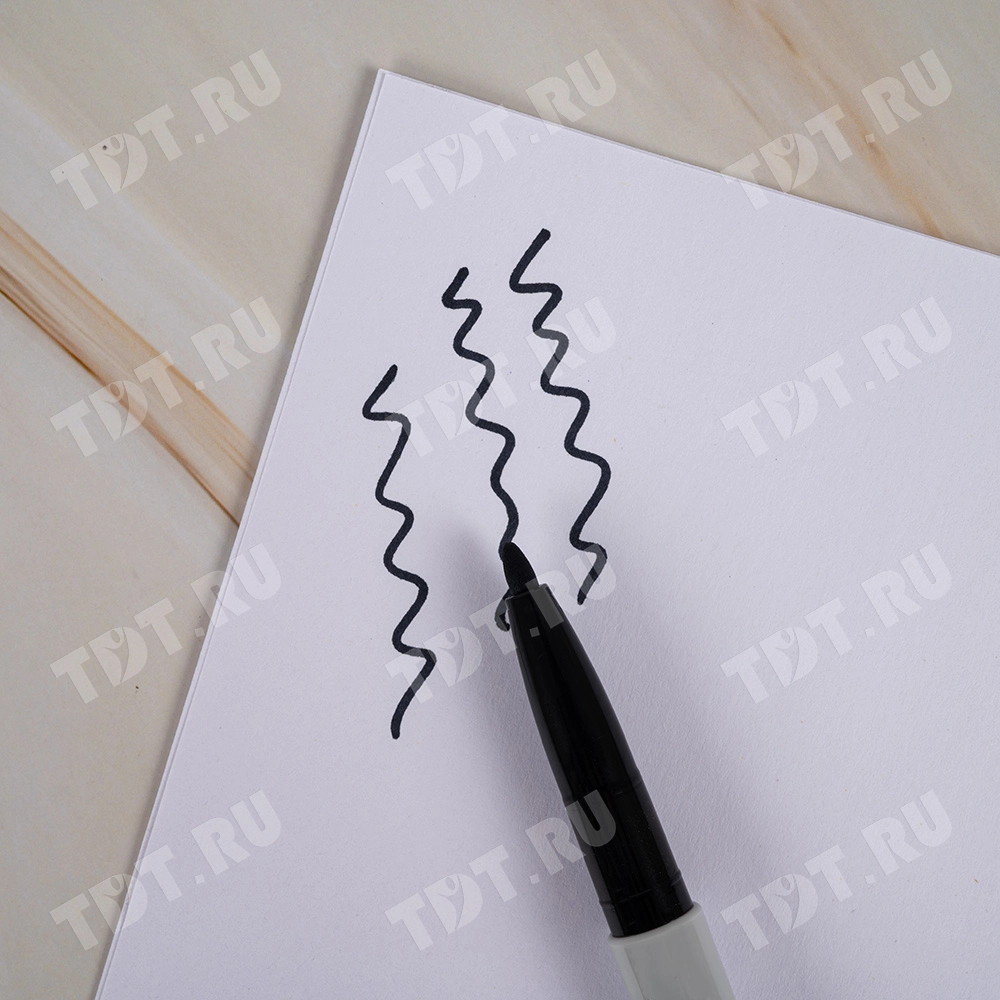 Маркер перманентный Gxin G-106000, черный, 1-2 мм, 1 шт.