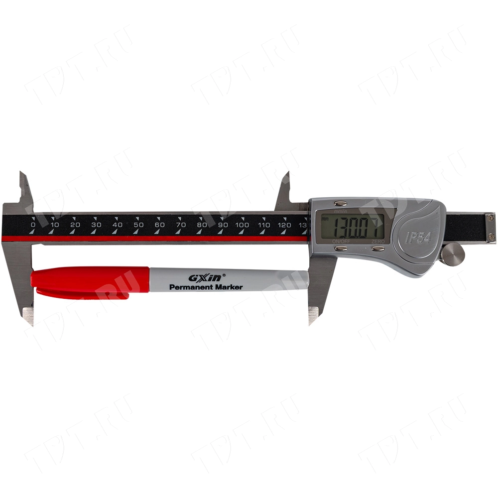 Маркер перманентный Gxin G-106000, красный, 1-2 мм, 1 шт.