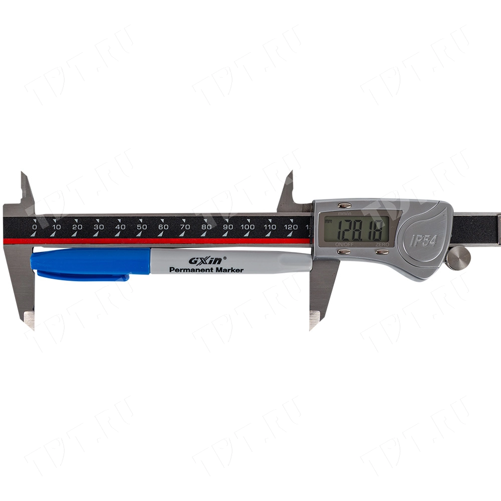 Маркер перманентный Gxin G-106000, синий, 1-2 мм, 1 шт.