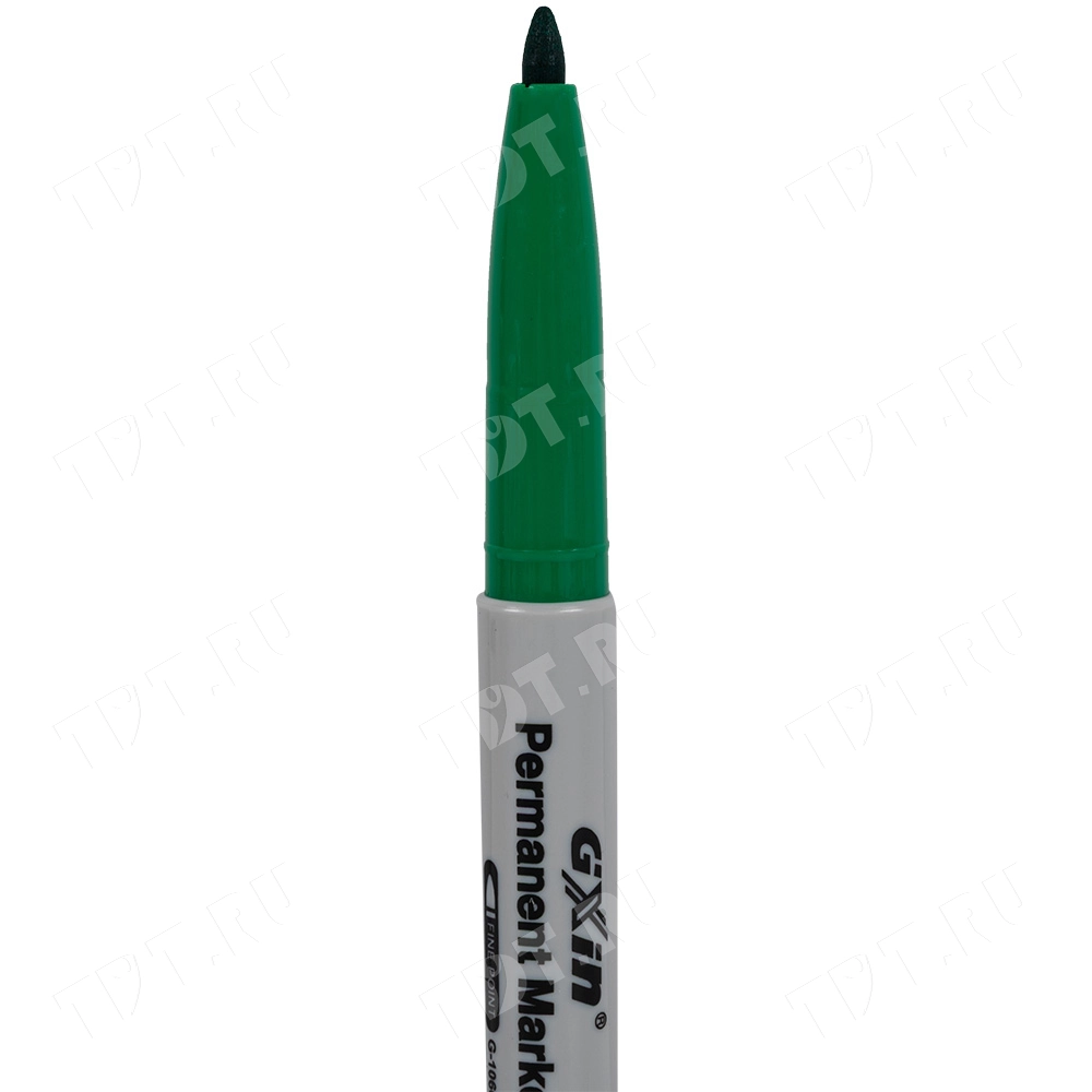 Маркер перманентный Gxin G-106000, зеленый, 1-2 мм, 1 шт.