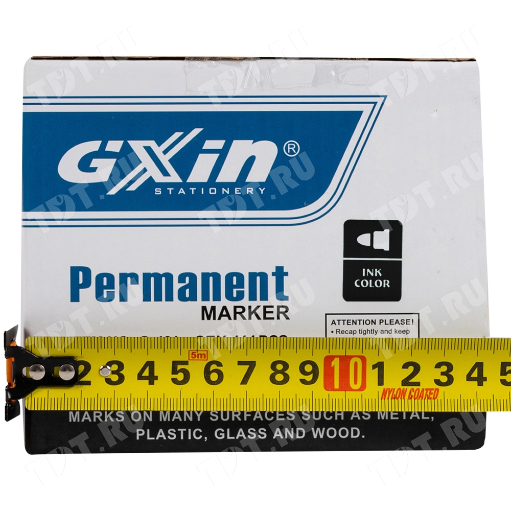 Маркер перманентный Gxin G-131, черный, 1-1.5 мм, 1 шт.