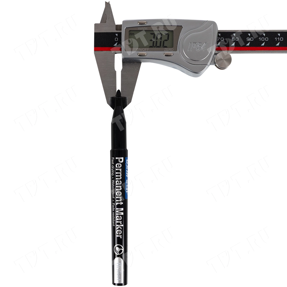 Маркер перманентный Gxin G-131, черный, 1-1.5 мм, 1 шт.