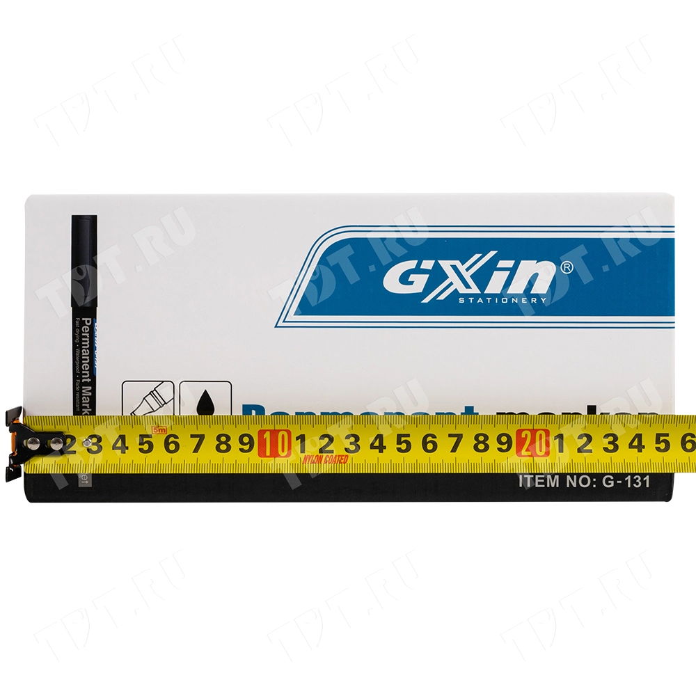 Маркер перманентный Gxin G-131, черный, 1-1.5 мм, 1 шт.