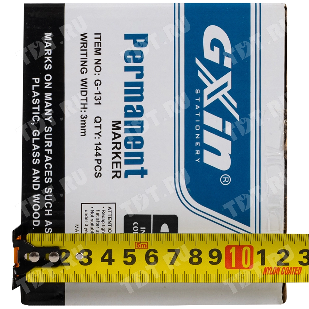 Маркер перманентный Gxin G-131, черный, 1-1.5 мм, 1 шт.