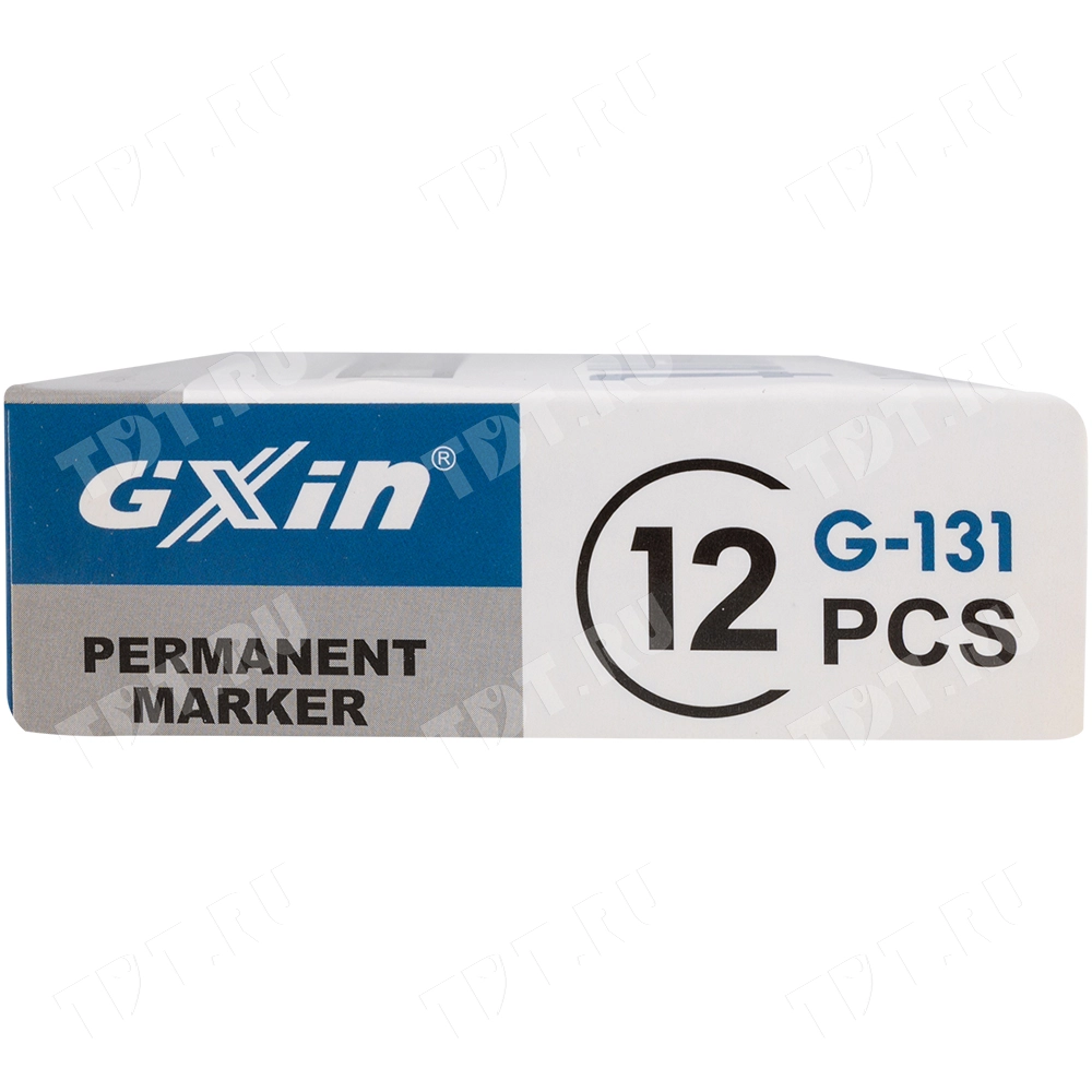 Маркер перманентный Gxin G-131, красный, 1-1.5 мм, 1 шт.