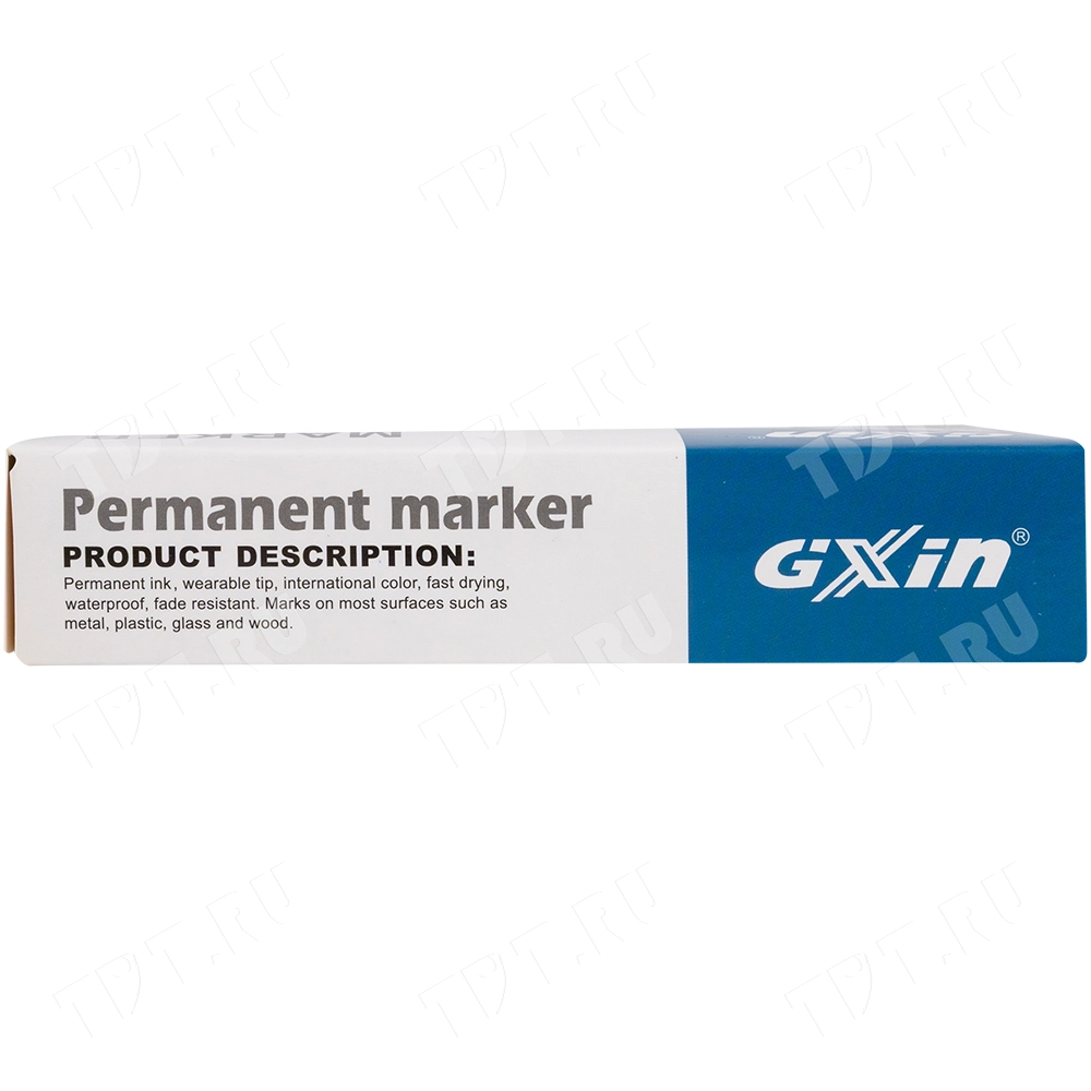 Маркер перманентный Gxin G-131, красный, 1-1.5 мм, 1 шт.