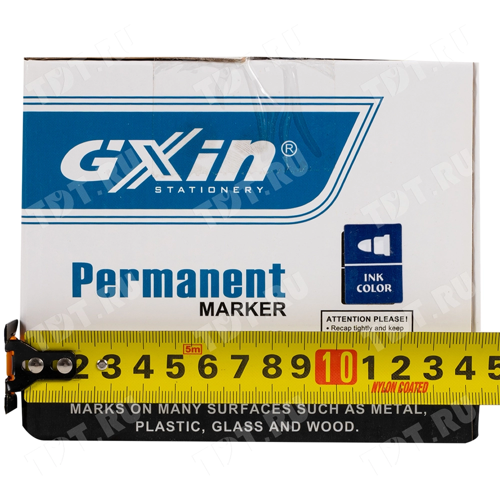 Маркер перманентный Gxin G-131, синий, 1-1.5 мм, 1 шт.