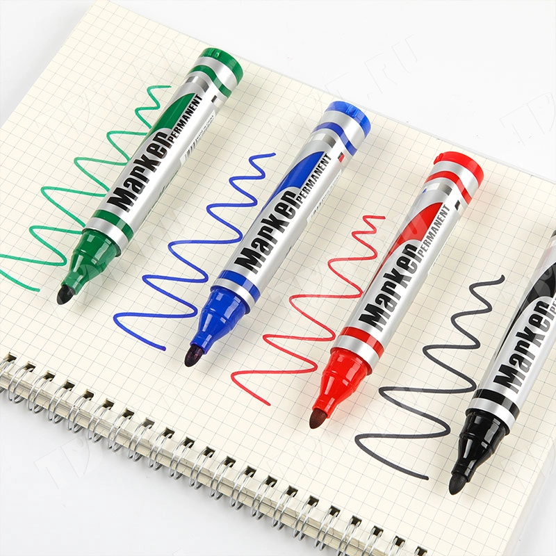 Маркер перманентный Gxin G-110, черный, 2-3 мм, 1 шт.