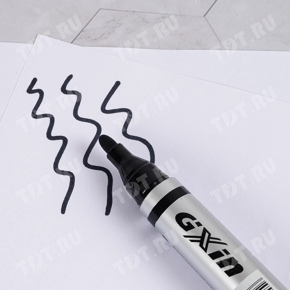 Маркер перманентный Gxin G-110, черный, 2-3 мм, 1 шт.